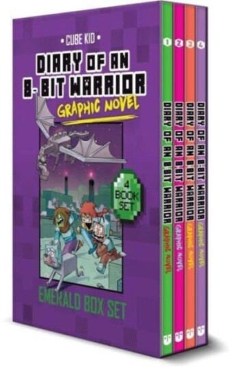Diary Of An 8-Bit Warrior Graphic Novel Emerald Box Set Av Pirate Sourcil Diary Of An 8-Bit Warrior Graphic Novel Emerald Box Set Av Pirate Sourcil