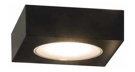 Nemo Fix Dobbel Vegglampe Up/Downlight Matt Sort