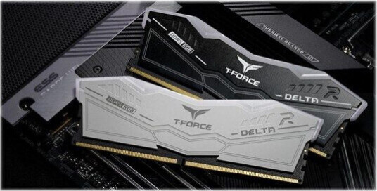 Team Group DELTA RGB DDR5 32 GB RAM - 6000 MHz - 2 x 16 GB DIMM med LED-lys
