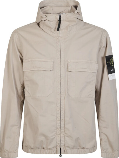 Stone Island Herre Jakker Beige S,