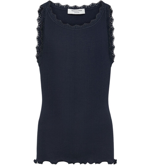 Rosemunde Kids Rkbalta Sl Short Lace Top Navy 176