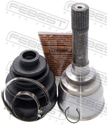 Febest Drivknute drivaksel FEBEST 0710 034