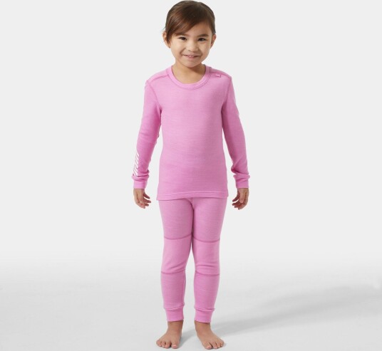 Helly Hansen Lifa® Merino Ull Undertøysett Barn Rosa 86
