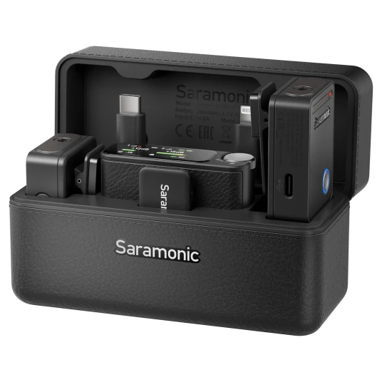 Saramonic Ultra Black 2 sendere/1 mottaker. 32-biters float Saramonic Ultra Black 2 sendere/1 mottaker. 32-biters float