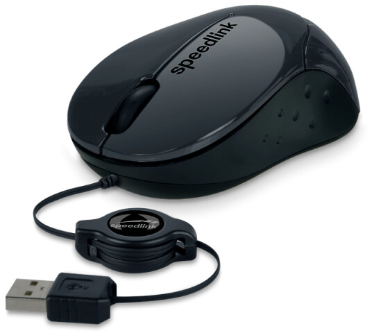 Speed-Link Beenie Kablet Mus med 3 Knapper og 1200 dpi - Svart