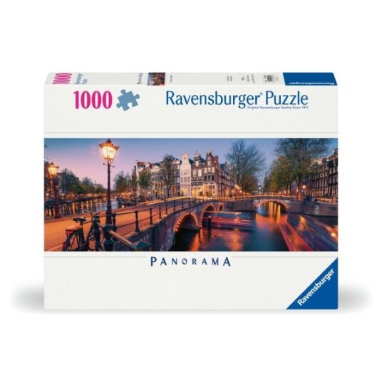 Ravensburger 00446 2 Puslespill 1000 Brikker Amsterdam