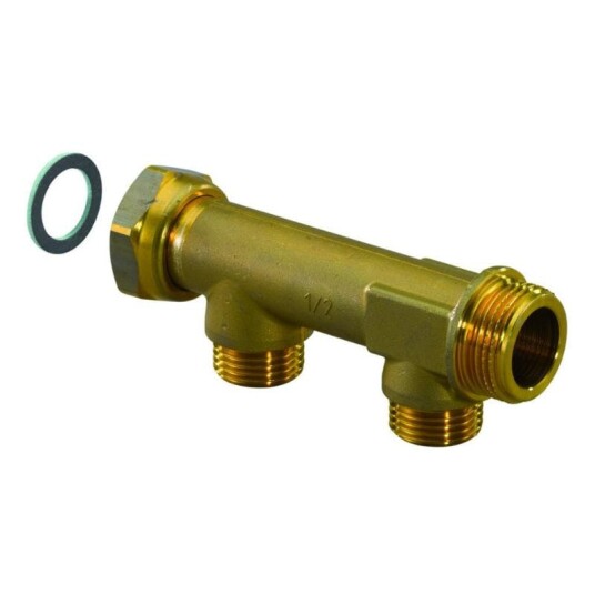 Uponor WTR DR Fordeler med Løpemutter 2 Uttak 50mm