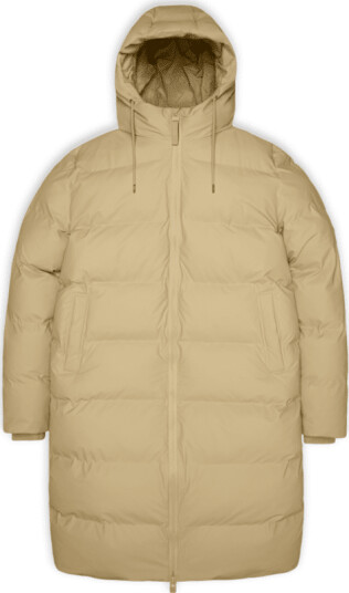 Rains Unisex Alta Long Puffer Jacket XXL , Sand Rains Unisex Alta Long Puffer Jacket XXL , Sand