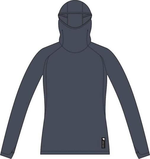 Endura Alltrack Roam Scuba hoddie carbon grey dame