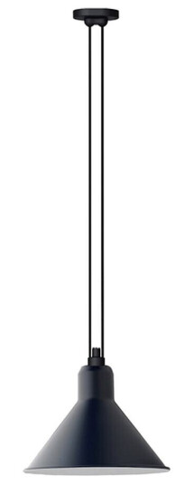 DCW - 322 XL Pendel Konisk Blå Lampe Gras DCW - 322 XL Pendel Konisk Blå Lampe Gras