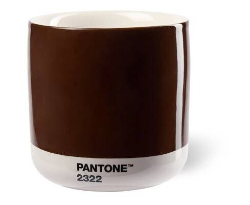 PANTONE Lattekopp, dobbeltvegg, 220ml, Brown