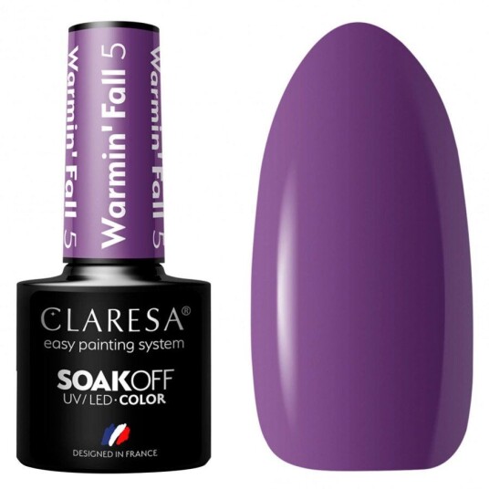 Claresa Nail Polish Hybrid Soak Off Warmin' Fall 05 5ml