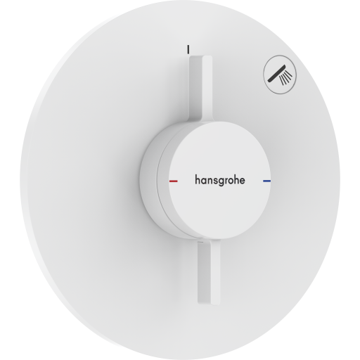 Hansgrohe DuoTurn S dusjbatteri, hvit