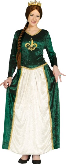Fiestas Guirca Middelaldersk Dronning Kostyme Medium 80801