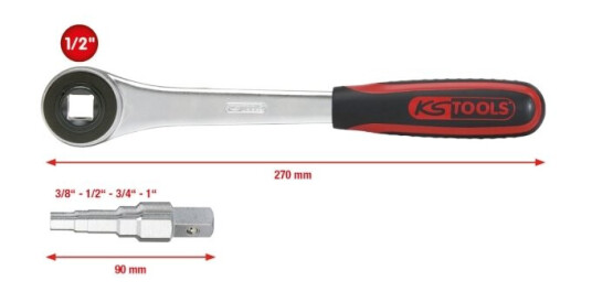 Ks Tools 130.3000, Stål, 2 Stykker, 610 G