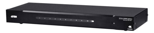 ATEN VanCryst 10-Port HDMI Video/Audio Splitter - Rackmonterbar, 4K ATEN VanCryst 10-Port HDMI Video/Audio Splitter - Rackmonterbar, 4K