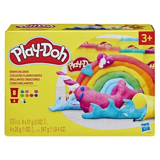 Play-Doh Compound Bright Delights flerfarget pakke