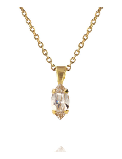CAROLINE SVEDBOM Petite Navette Necklace |Guld |One Size
