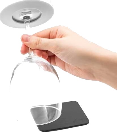 Magnetisk glassholder til vinglass – perfekt for båt sjø og camping