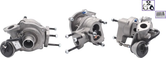 Turbolader TURBO MOTOR PA54359700005