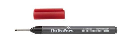 Hultafors Dybhulsmarkør Rød - Permanent Tusch for Diverse Materialer Hultafors Dybhulsmarkør Rød - Permanent Tusch for Diverse Materialer