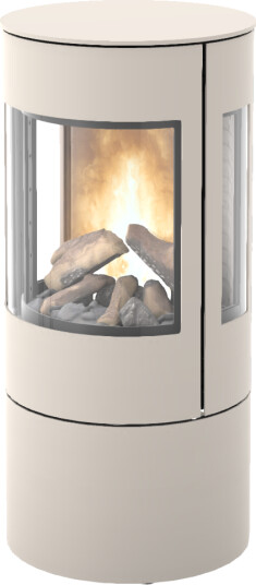 Rais Viva L 100 sand gasspeis med sideglass og ståldør Rais Viva L 100 sand gasspeis med sideglass og ståldør