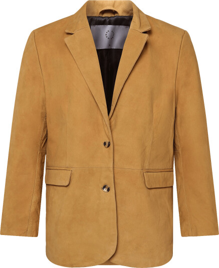 Human Scales Tova Buffalo Suede Jacket   Brown   L