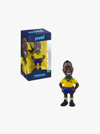 Minix Fotball Samlefigur Pelé Brazil Minix Fotball Samlefigur Pelé Brazil