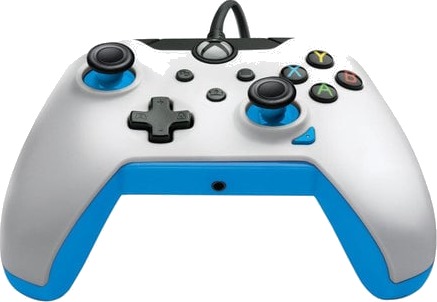 PDP Wired Controller Xbox Series X White - Ion (Blue)