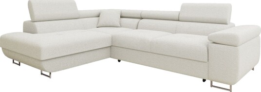 Gabina Sofa med Sjeselong 3 seter Hvit Gabina Sofa med Sjeselong 3 seter Hvit