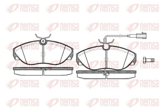 Bremseklosser REMSA 0486.11