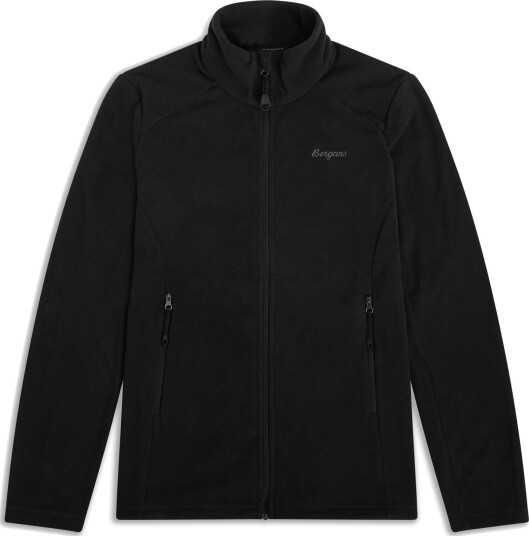 Bergans Finnsnes Fleecejakke Dame Black XXL XXL