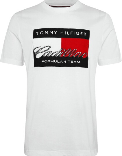 Tommy Hilfiger Th X Cf1 Graphic Flag Tee WHITE L