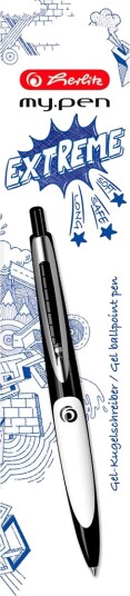 Herlitz My.Pen Kulepenn Svart Hvit
