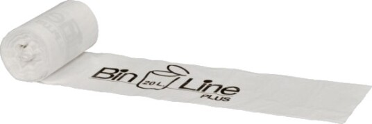 Spandepose Med Stjernebund Abena Bin Line Plus 20 L Klar Lldpe/Virgin 38,5X77 12 Stk.