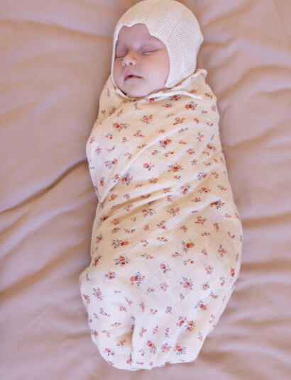 Cam Cam Copenhagen Swaddle - Gots - Carousel - Pink - ONE SIZE Cam Cam Copenhagen Swaddle - Gots - Carousel - Pink - ONE SIZE