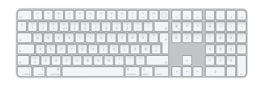 Apple Magic Keyboard with Touch ID and Numeric Keypad - Norwegian