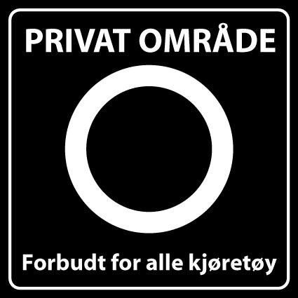Skilt   Privatrettslig   Forbudt for alle kjøretøy