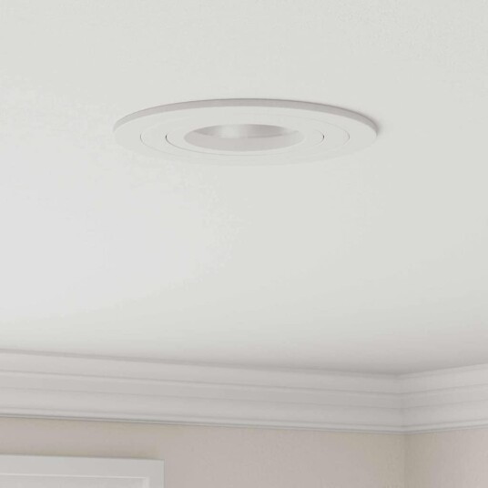 Spotlights Med Søkelys 12 Pcs Hvit 9 Xcm Aluminium Spotlights Med Søkelys 12 Pcs Hvit 9 Xcm Aluminium