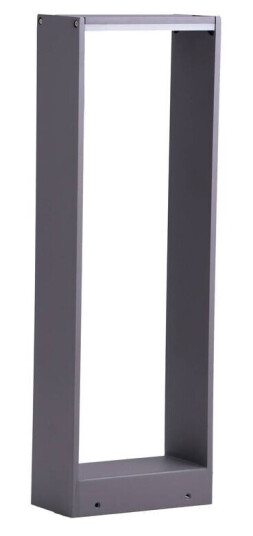 Lindby Luitgard LED-gatelampe av aluminium 60 cm