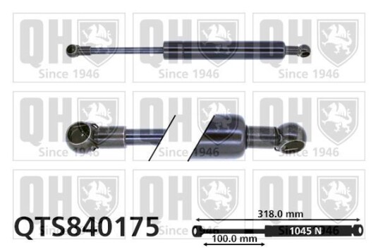 Baklukedemper QUINTON HAZELL QTS840175