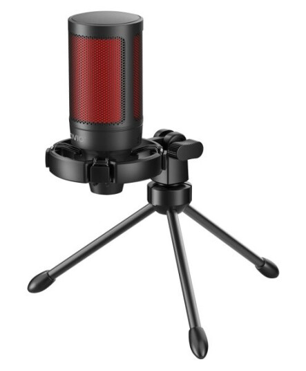 Savio Wired Gaming Microphone With Backlight Tripod Savio Wired Gaming Microphone With Backlight Tripod