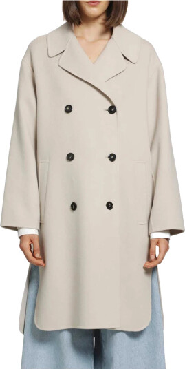 Max Mara Dame Frakker Beige 2XS,
