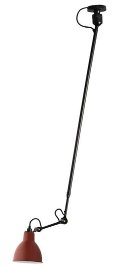 Lampe Gras 302 L Taklampe Rød