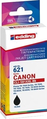 Edding EDD 621 foto svart blekkpatron 10,5 ml Edding EDD 621 foto svart blekkpatron 10,5 ml