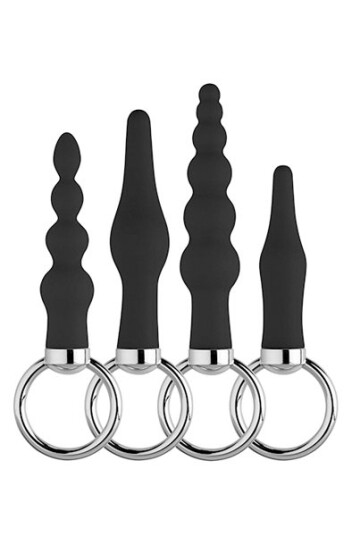 NMC Back Up Butt Plug Kit Black NMC Back Up Butt Plug Kit Black