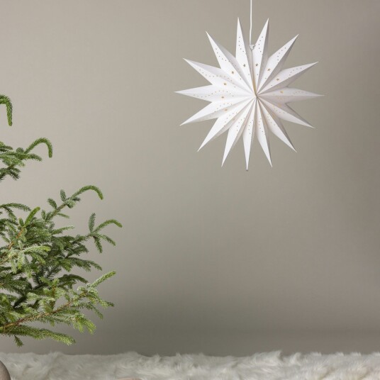 Venture Design Lindvallen adventsstjerne Hvit 46 cm Hvit Venture Design Lindvallen adventsstjerne Hvit 46 cm Hvit