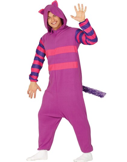 Cheshire Inpsirert Kigurumi Unisex Kostyme Cheshire Inpsirert Kigurumi Unisex Kostyme
