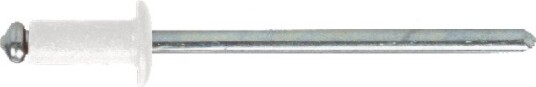 Ejot 130296 Blindnagle 3.2X6, 1000 stk, hvit Hvit 3.2X6 1000 stk, Innfesting