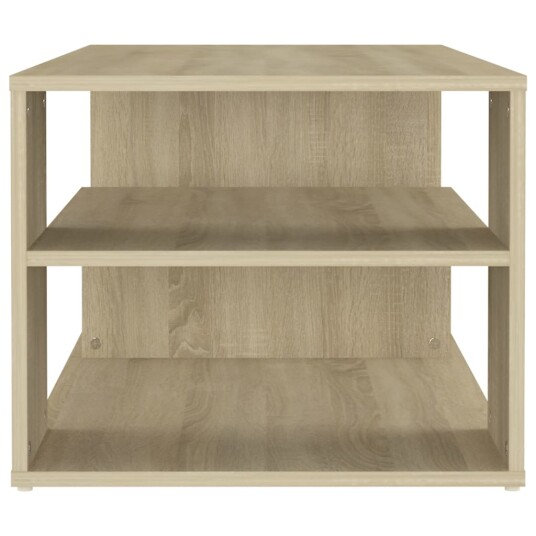 vidaXL Salongbord sonoma eik 100x50x40 cm sponplate